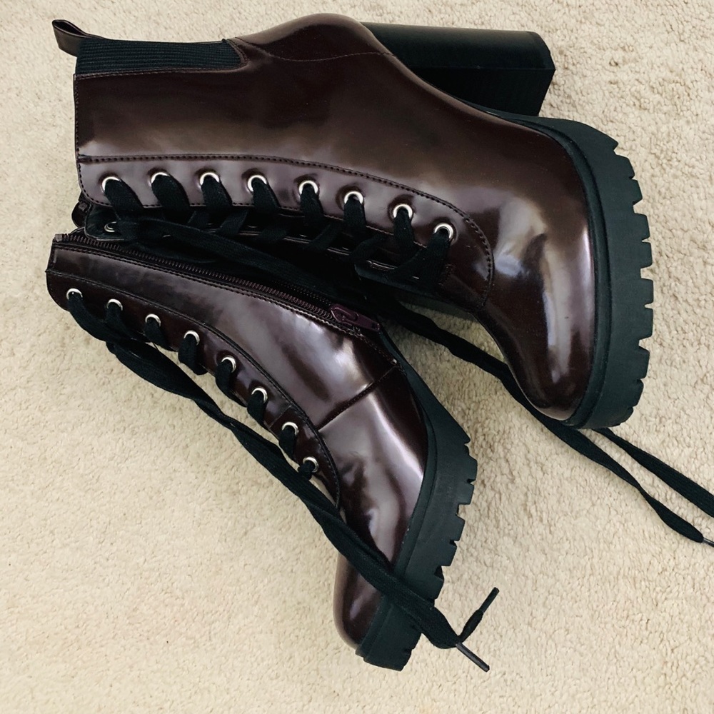 Burgundy Steve Madden Boots